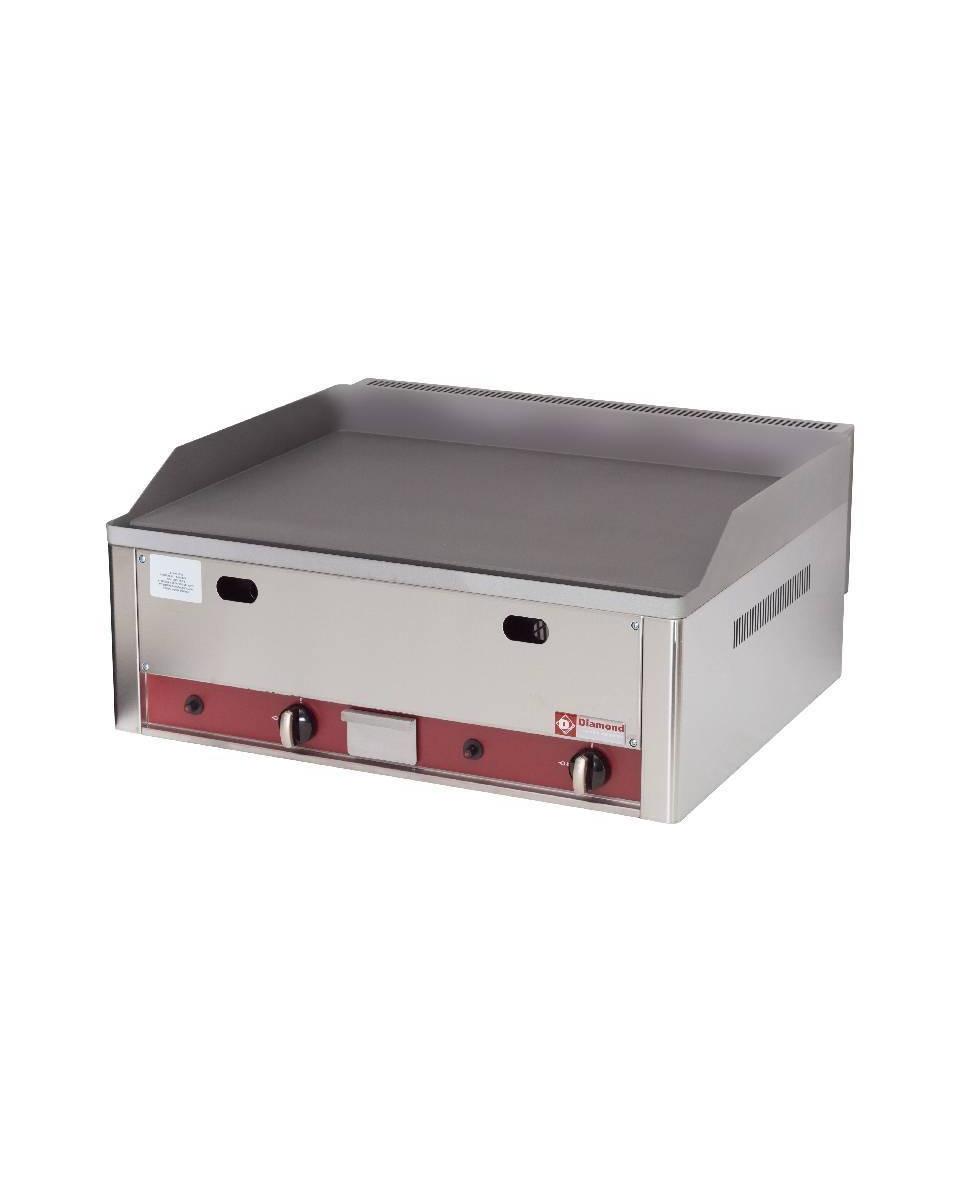 Bakplaat - Gas - Glad - 66 CM - Tafelmodel - Diamond - GFT66/T-N