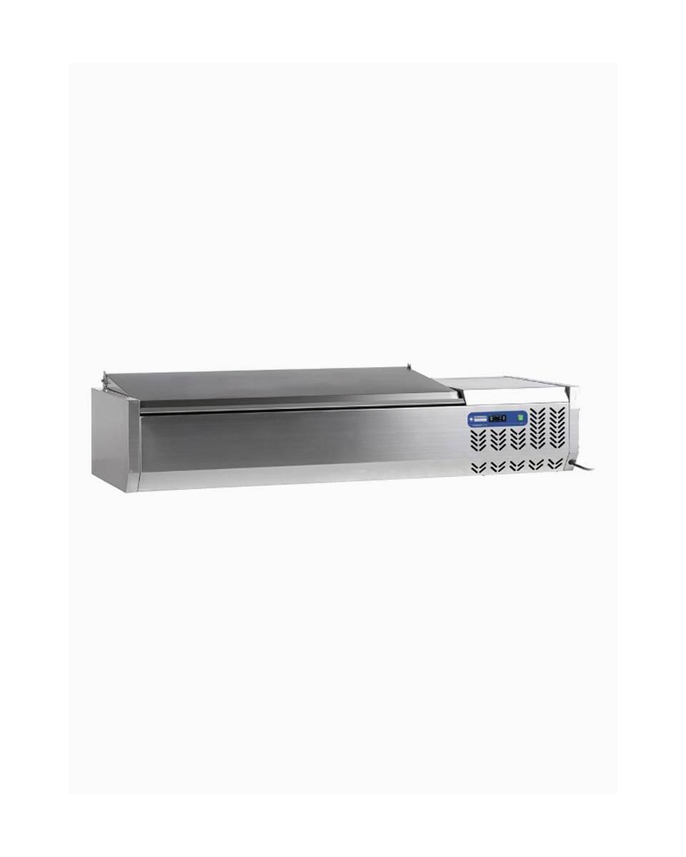 Gekoelde Opzetvitrine - 160 CM - 1/4 GN - Diamond - SX160/CC