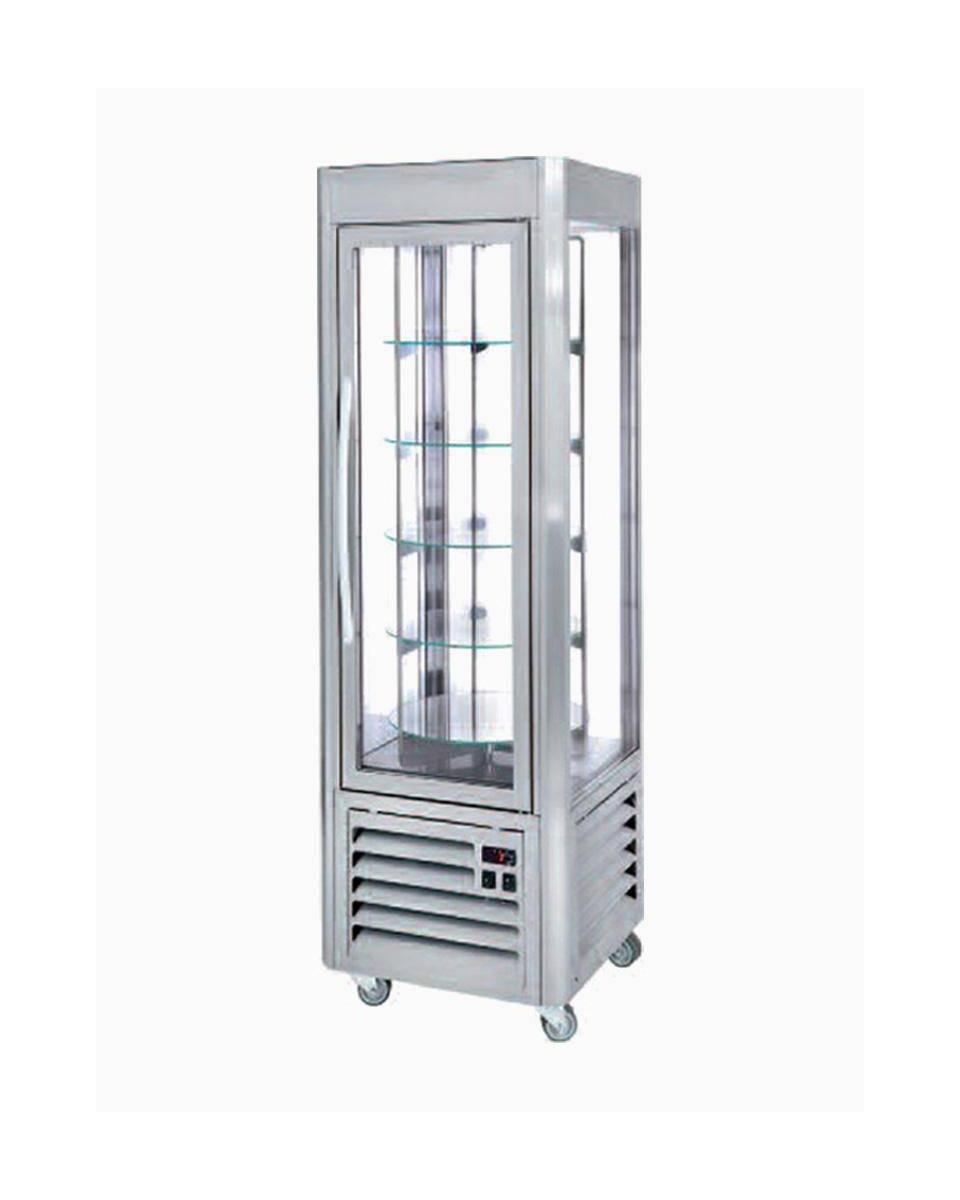 Vriesvitrine - 360 Liter - 5 Niveaus - Panoramisch - Diamond - SNE/GB-A1