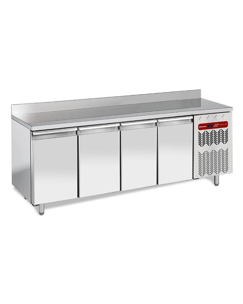 Vrieswerkbank - 550 Liter - 4 deurs - H 90 x 225 x 70 CM - Diamond - TG4B/HA-R2