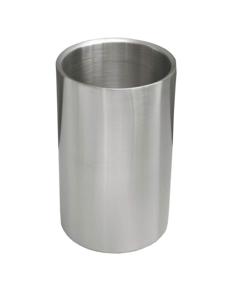 Wijnkoeler - H 20 x Ø12 CM - RVS - Bar Professional - Tools - 530936