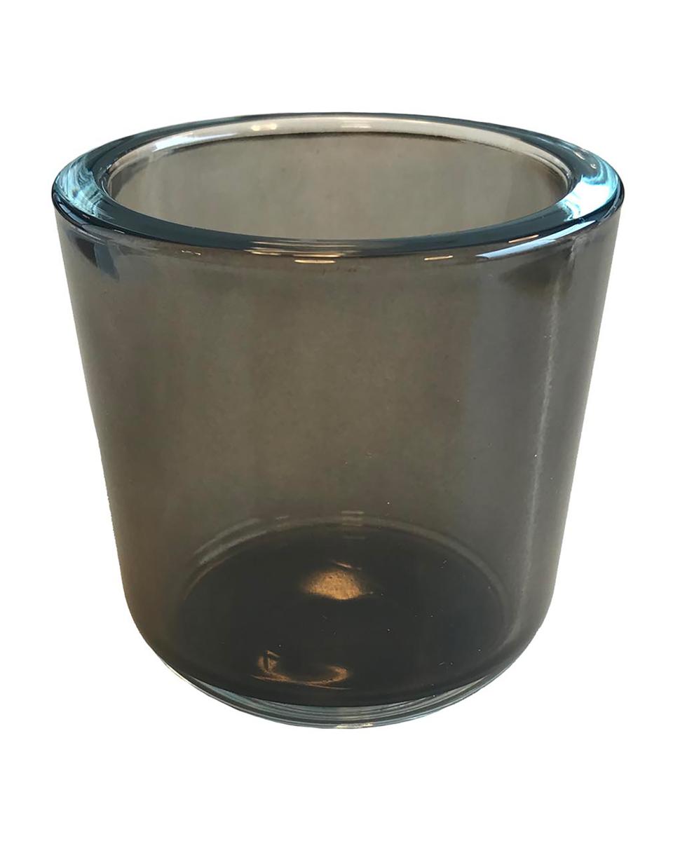 Waxinelichthouder - Ø7.5 CM - Grijs - 529427