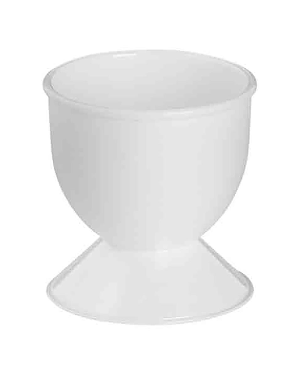 Eierdop - 6 Stuks - Wit - 527648