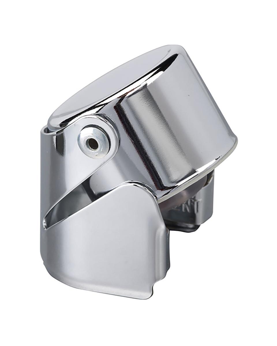 Wijn-champagnestopper - Chroom - 2 Stuks - Bar Professional - Tools - 522519