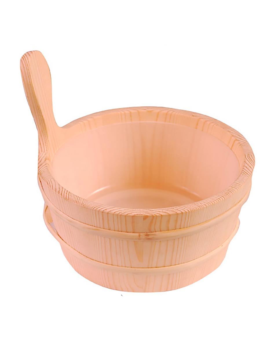 Emmer - 3 Liter - Ø25.5 CM - Hout - 516935
