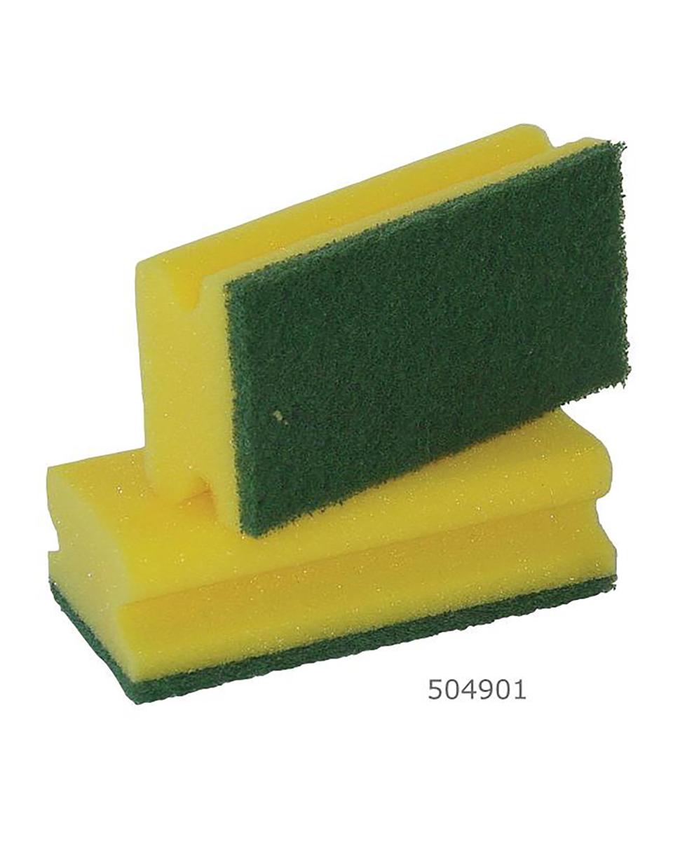 Schuurspons - 9 x 14 CM - 10 Stuks - Betra - 504901