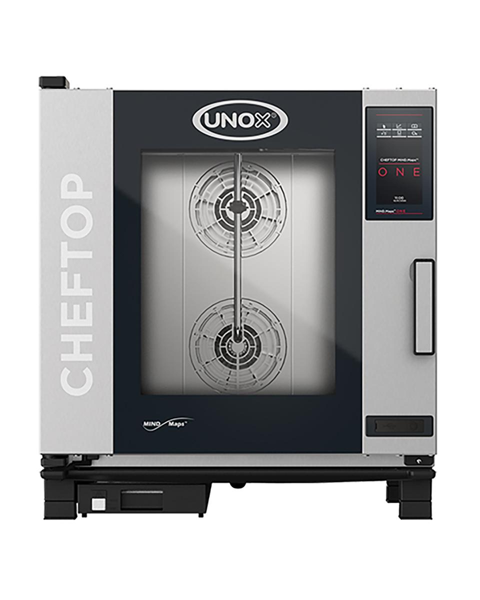Cheftop Mindone - H 84.3 x 75 x 78.3 CM - 81.1 KG - 380 - 415 - Zonder - Stekker V - 11700 W - RVS - +30°C / +260°C - Unox - 596240
