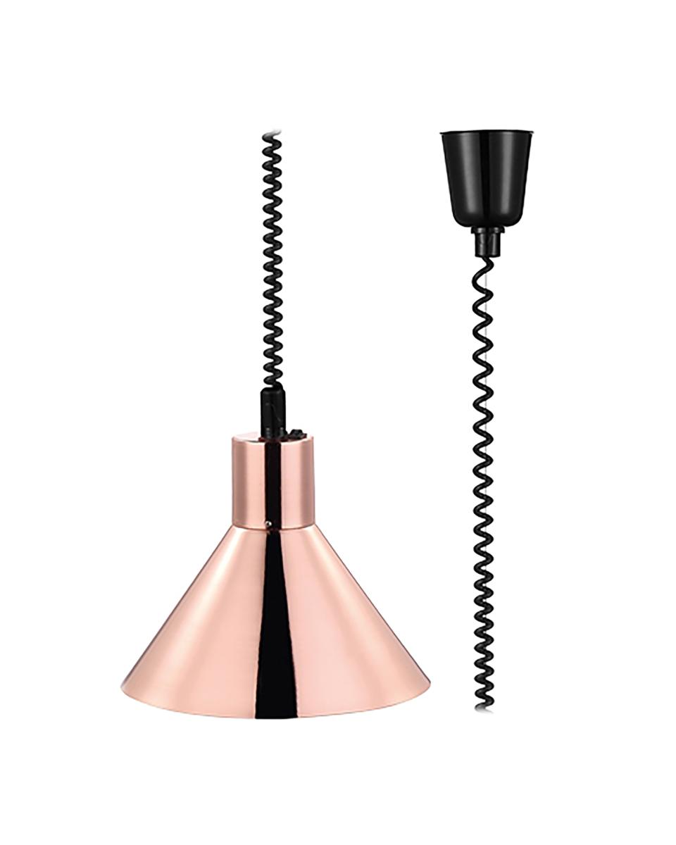 Warmhoudkap - H 21.5 CM - 1.13 KG - Ø26.7 CM - 220 - 240 V - Metaal - Koper - Caterchef - 688044