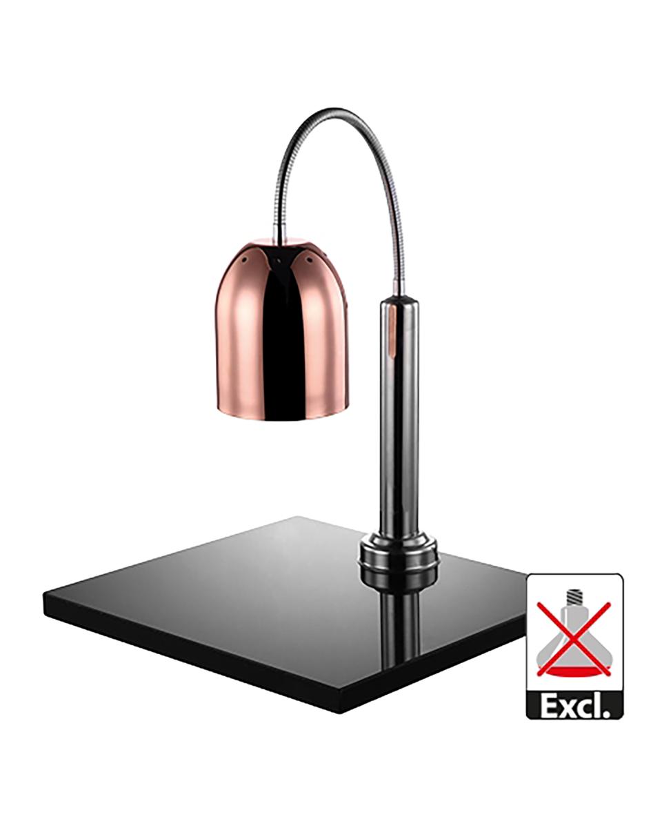 Warmhoudlamp - H 65 x 50 x 45 CM - 16.3 KG - Ø15.6 CM - 220 - 240 V - RVS - Koper - Caterchef - 688261