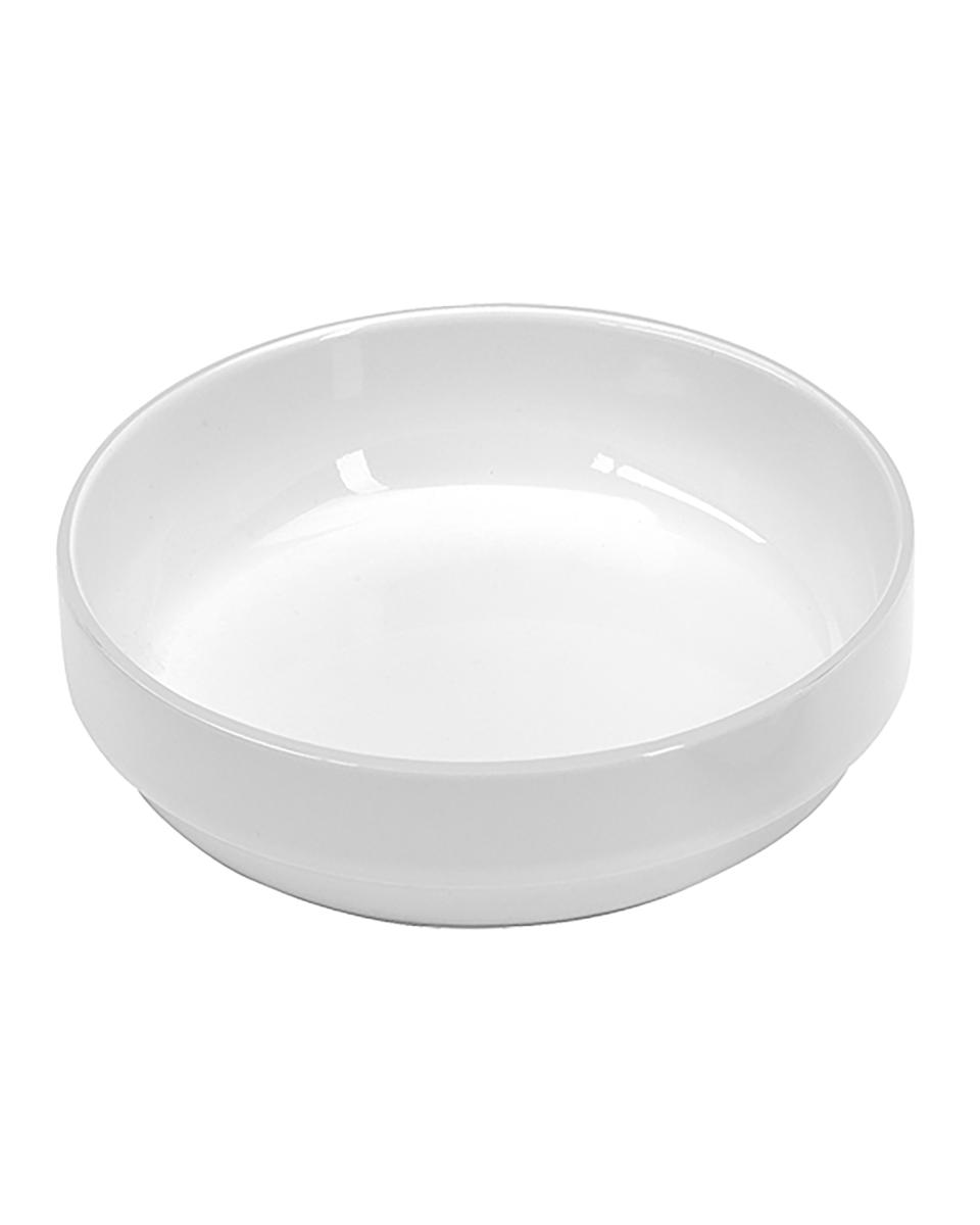 Spaghetti Bowl - H 5 CM - 0.2 KG - Ø18 CM - Porselein - Wit - 385118