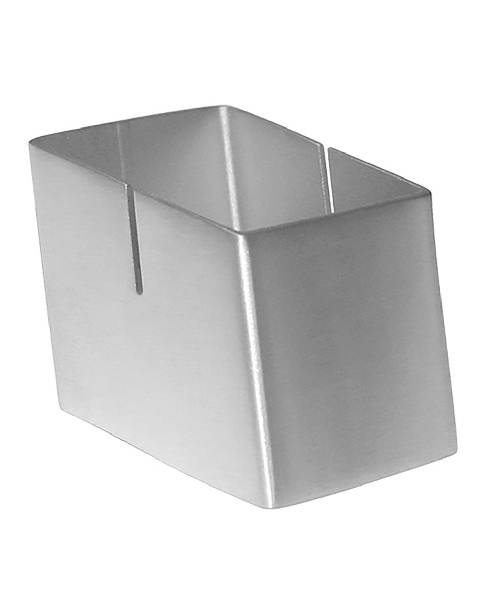 Menu Standaard - H 4 x 3.8 x 4 CM - 0.053 KG - RVS - 115008