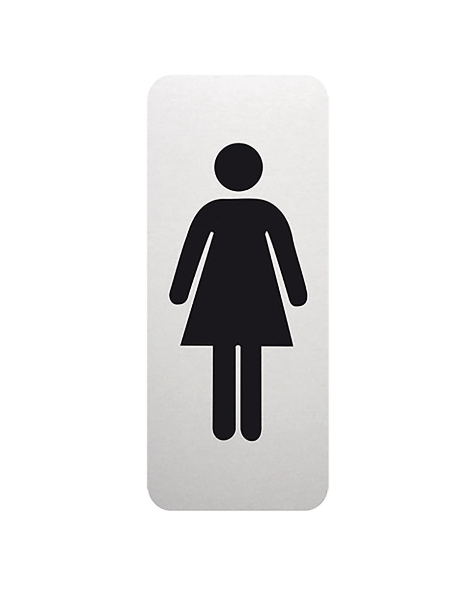 Infobord - H 16 x 8.5 CM - 0.035 KG - Aluminium - 733112