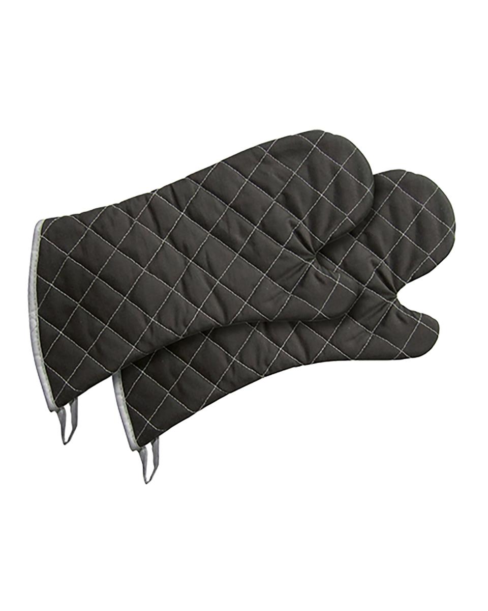 Veiligheidswanten - 0.36 KG - 42 CM - Katoen - Zwart - +0°C / +200°C - 079101