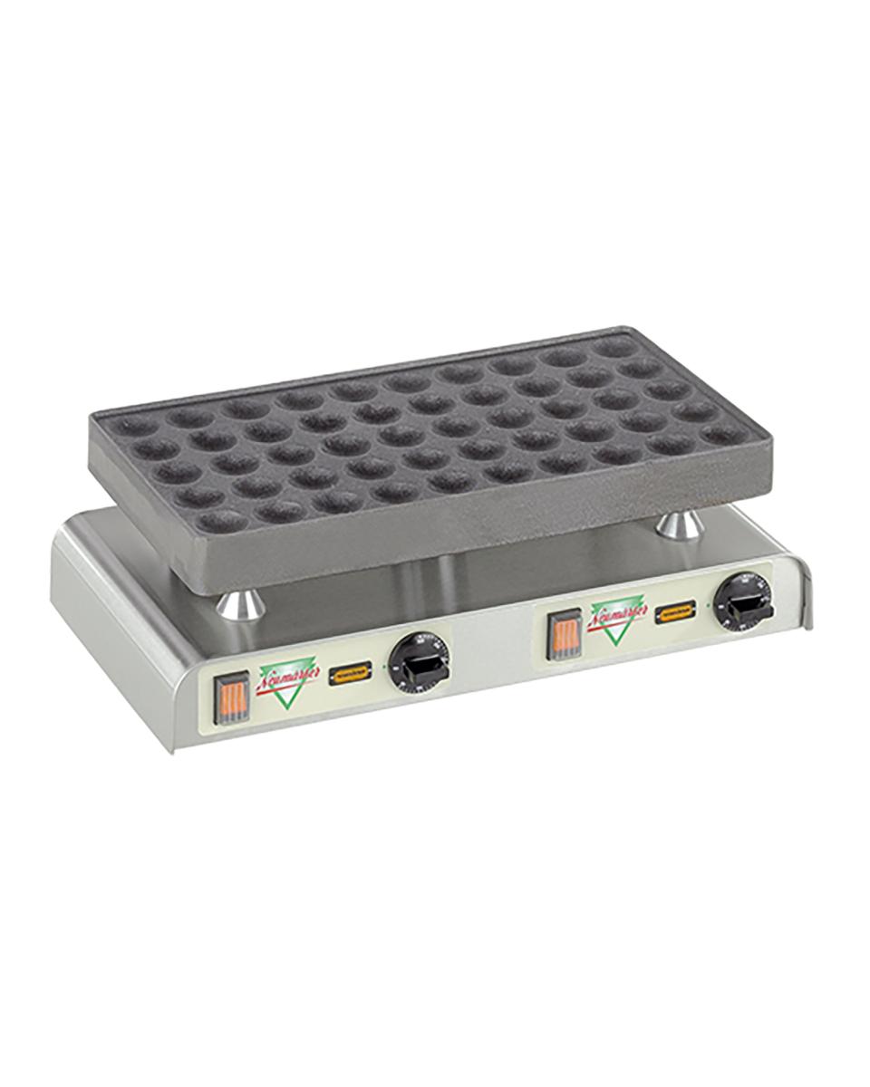 Poffertjes Bakapparaat - H 20 x 57 x 33 CM - 24 KG - 220-240 V - 2200 W - +0°C / +300°C - Neumärker - 308021