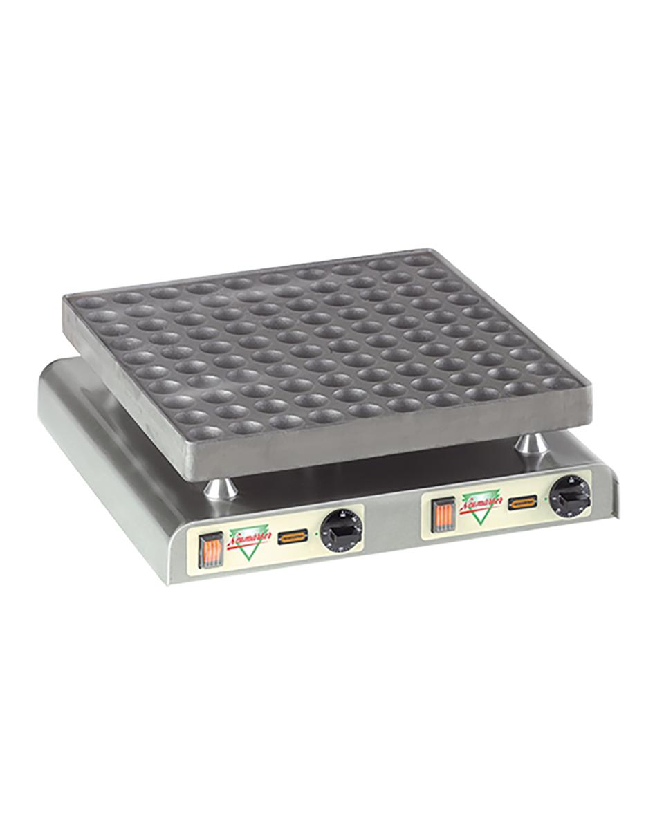 Poffertjes Bakapparaat - H 20 x 57 x 59 CM - 34 KG - 220-240 V - 4400 W - +0°C / +300°C - Neumärker - 308025