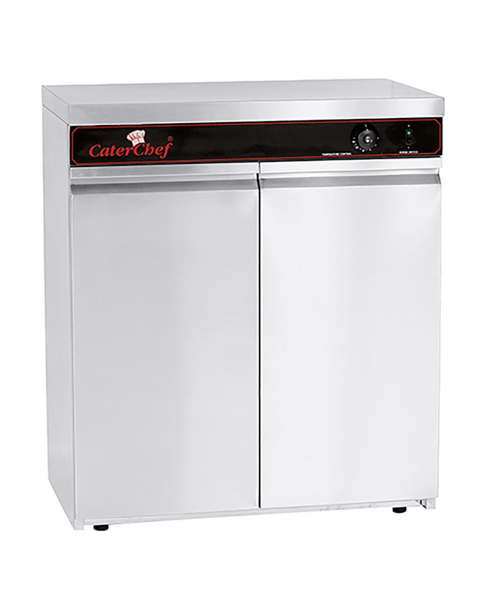 Warmhoudkast - H 85 x 75 x 45 CM - 46 KG - 220 - 240 V - 1200 W - RVS - +30°C / +85°C - Caterchef - 688052