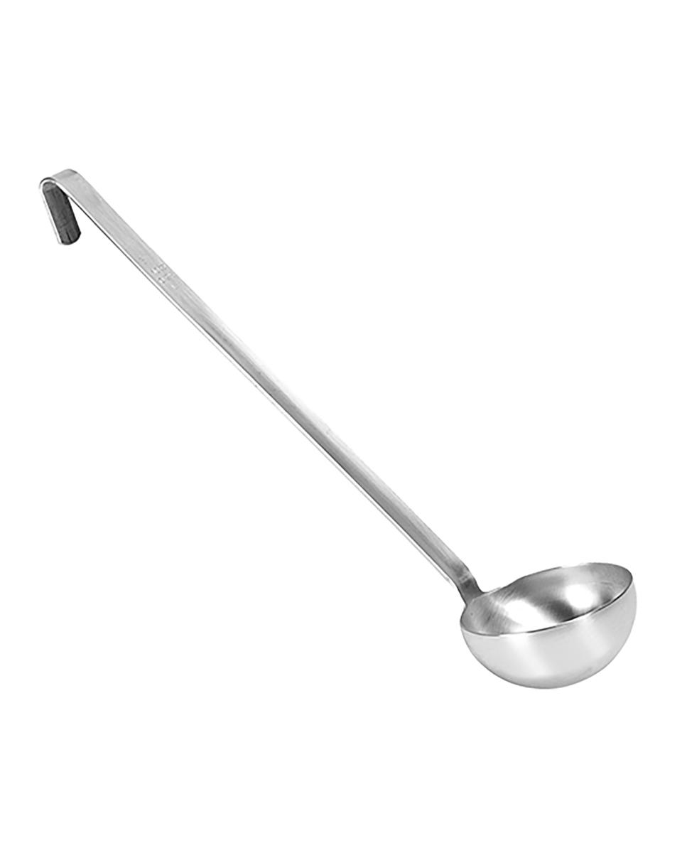 Opscheplepel - 0.115 KG - Ø5 CM - 30 CM - RVS - 0.03 Liter - 720404