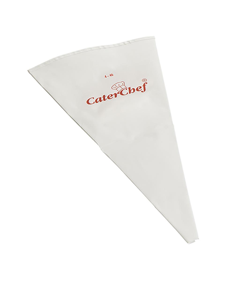 Spuitzak - 0.03 KG - 46 CM - Katoen - Wit - Caterchef - 050004