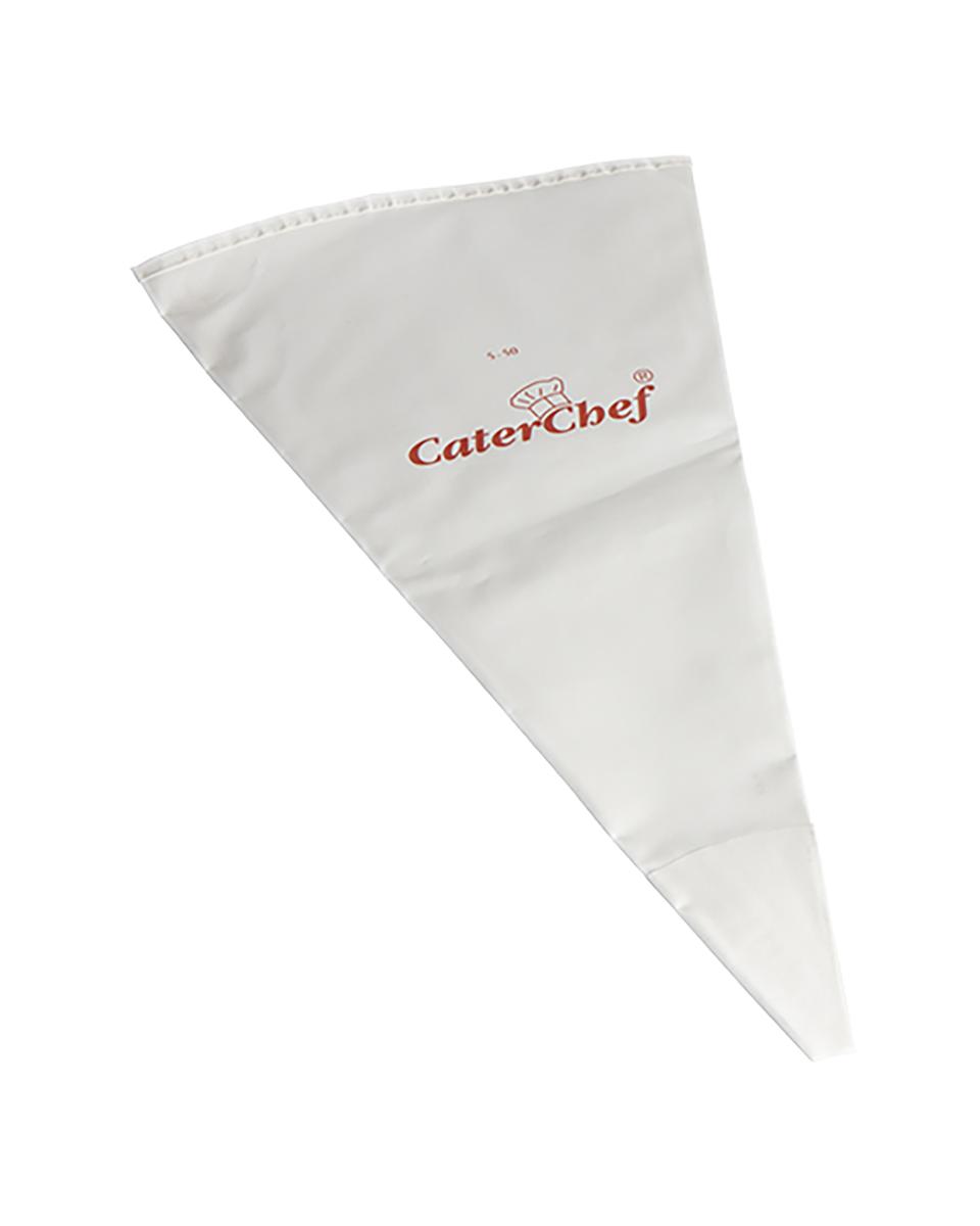 Spuitzak - 0.04 KG - 50 CM - Katoen - Wit - Caterchef - 050005