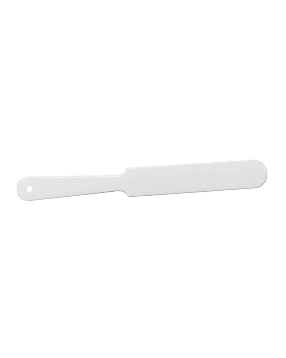 Bierafstrijker - 0.05 KG - 23.2 CM - Kunststof - Wit - 073006