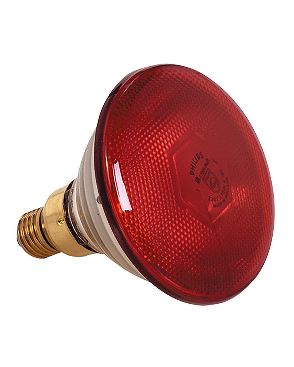 Warmtelamp - 0.6 KG - 220 - 240 V - 175 W - Glas - Rood - 093500