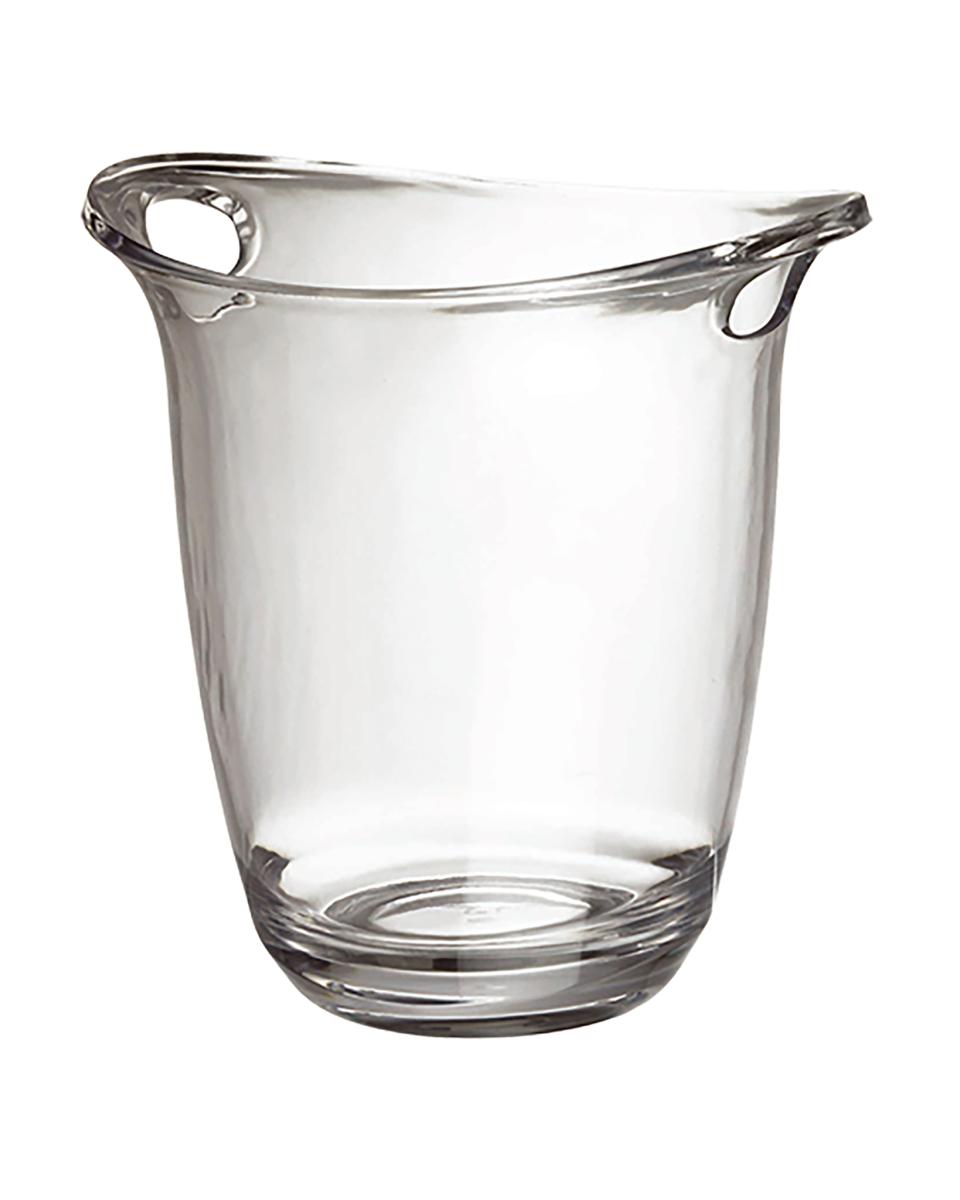 Wijnkoeler - H 22.5 x 22 x 18.5 CM - 0.1 KG - Ø12 CM - Transparant - 144053