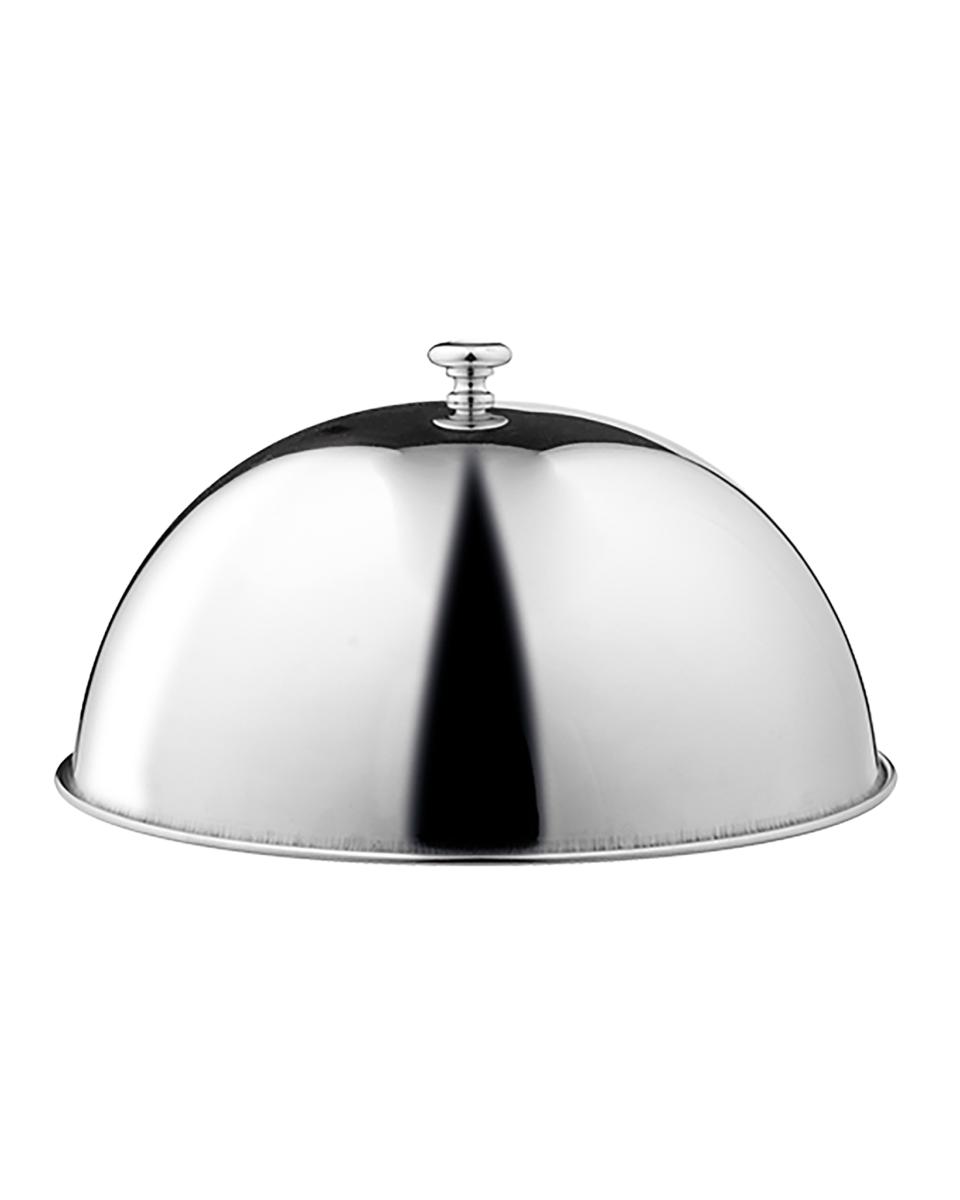 Afdekkap - H 15 CM - 0.79 KG - Ø26 CM - RVS - 180026
