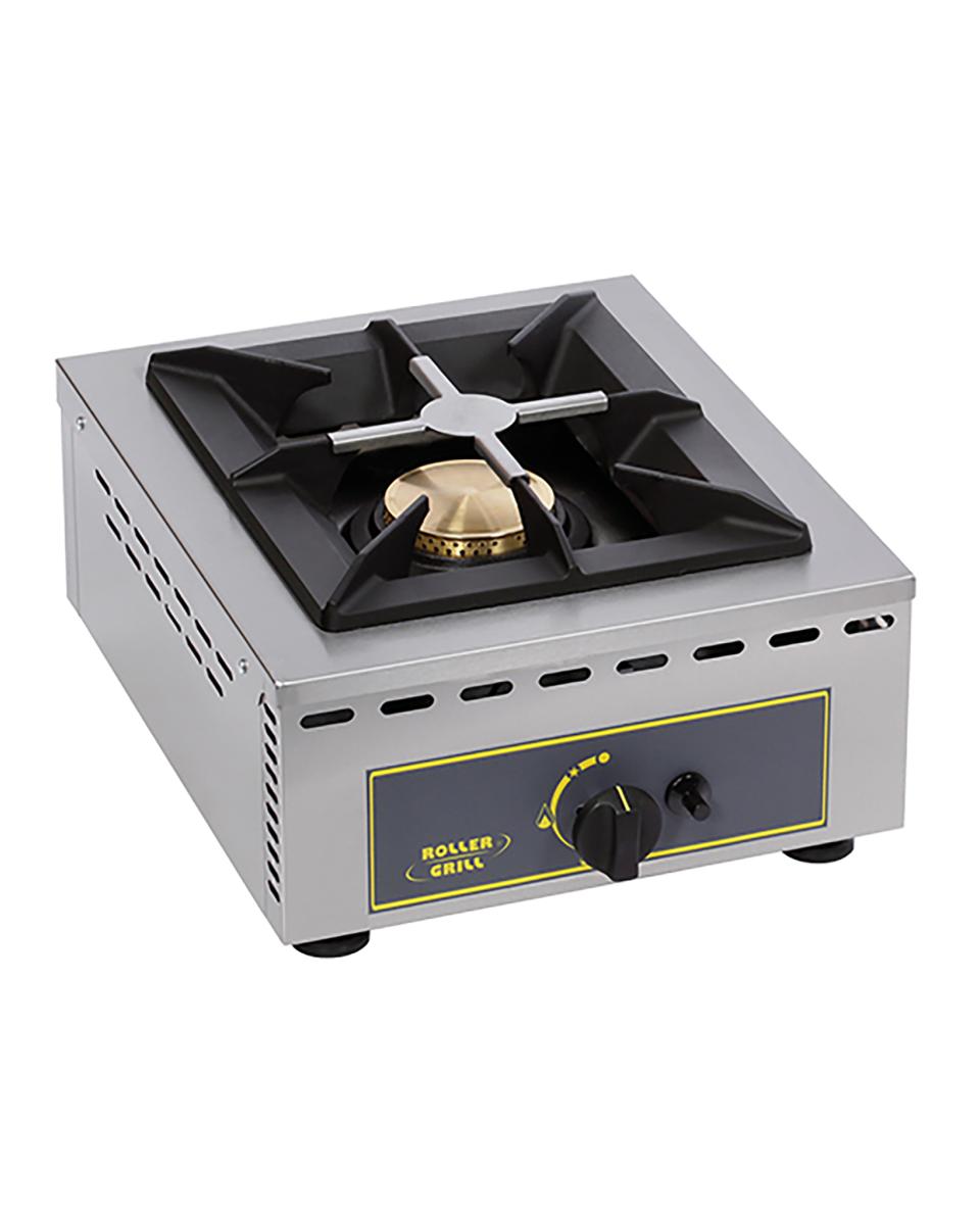 Kooktoestel - H 19.5 x 37 x 51 CM - 12 KG - Propaangas - 7 CM - RVS - Gas - Roller Grill - 304150