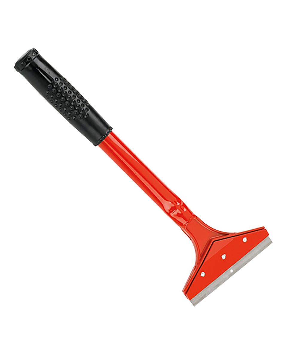 Bakplaatschraper - 10 CM - 1 KG - 30 CM - Metaal - Rood - 316780