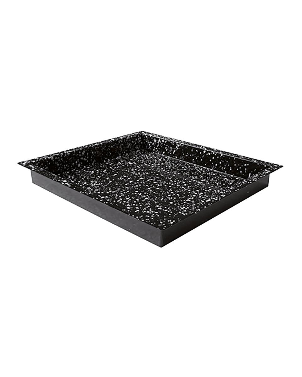 Ovenschaal - 2/3 GN - H 4 x 35.4 x 32.5 CM - Plaatstaal - 316801