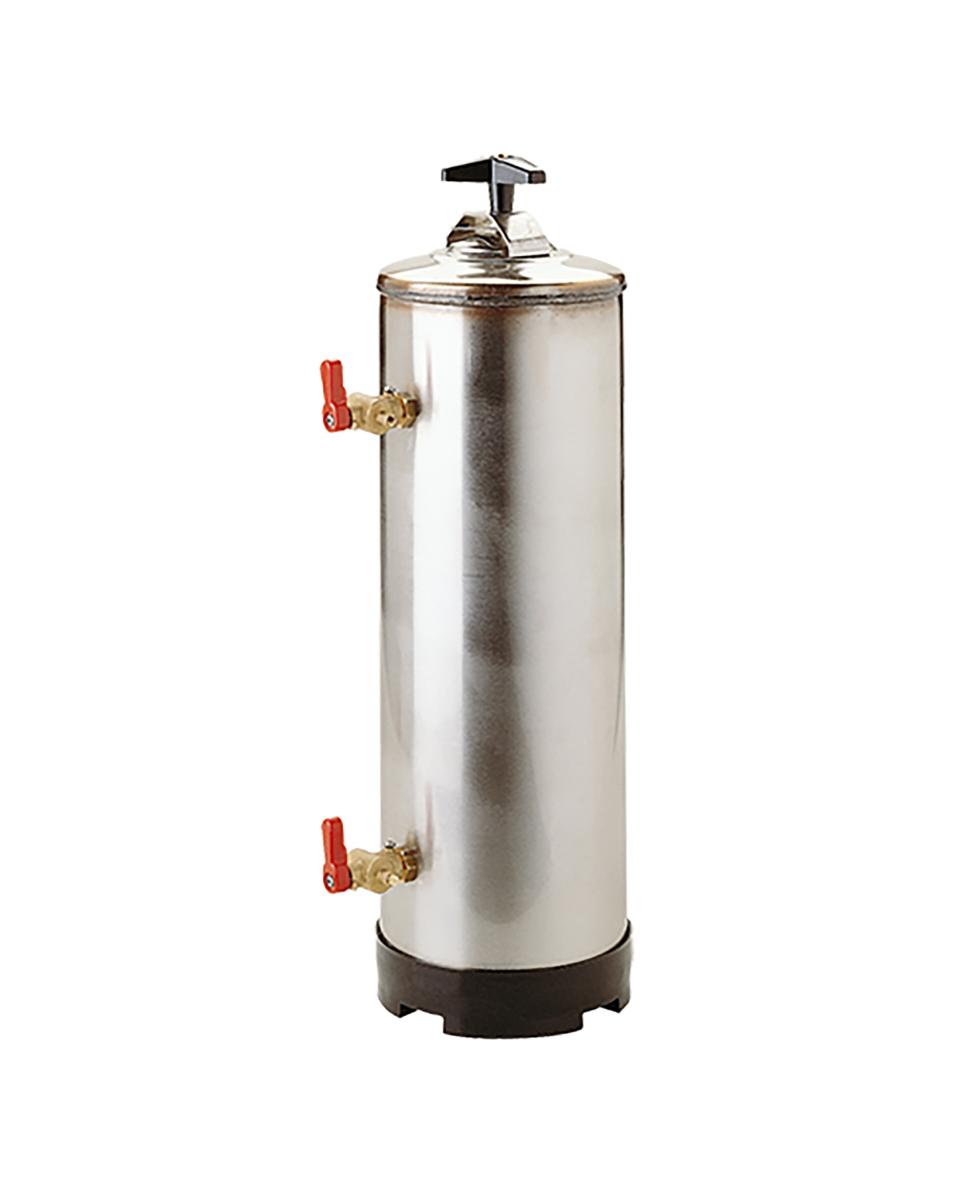 Waterontharder - H 71 CM - 6.1 KG - Ø24 CM - RVS - 20 Liter - 340004