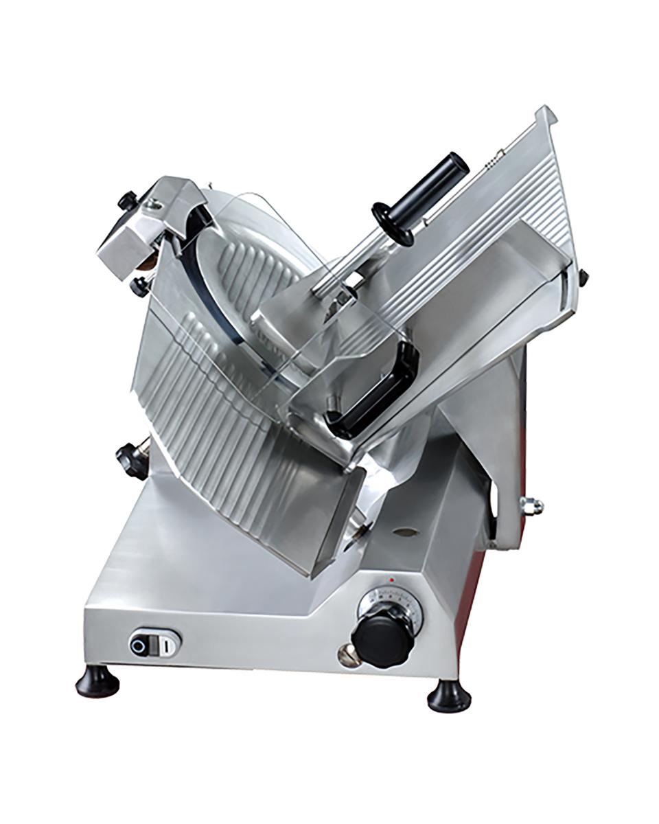 Vleessnijmachine - H 48 x 58.5 x 89 CM - 36 KG - 220 - 240 V - 370 W - Aluminium - Mach - 403005