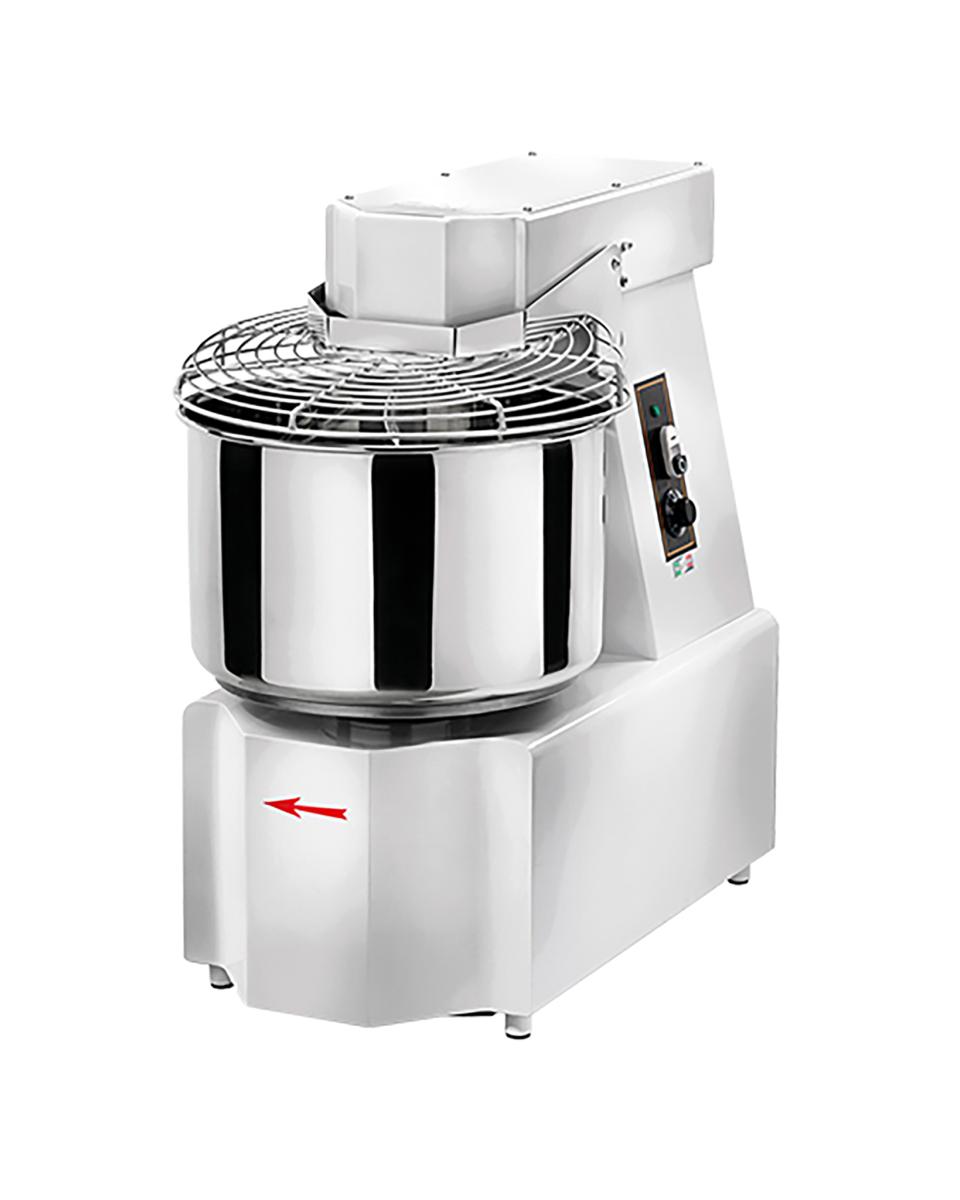 Keukenmachine - H 69.5 x 40 x 66 CM - 60 KG - 220 - 240 V - 750 W - RVS 18/10 - Wit - 21 Liter - Gam - 415020