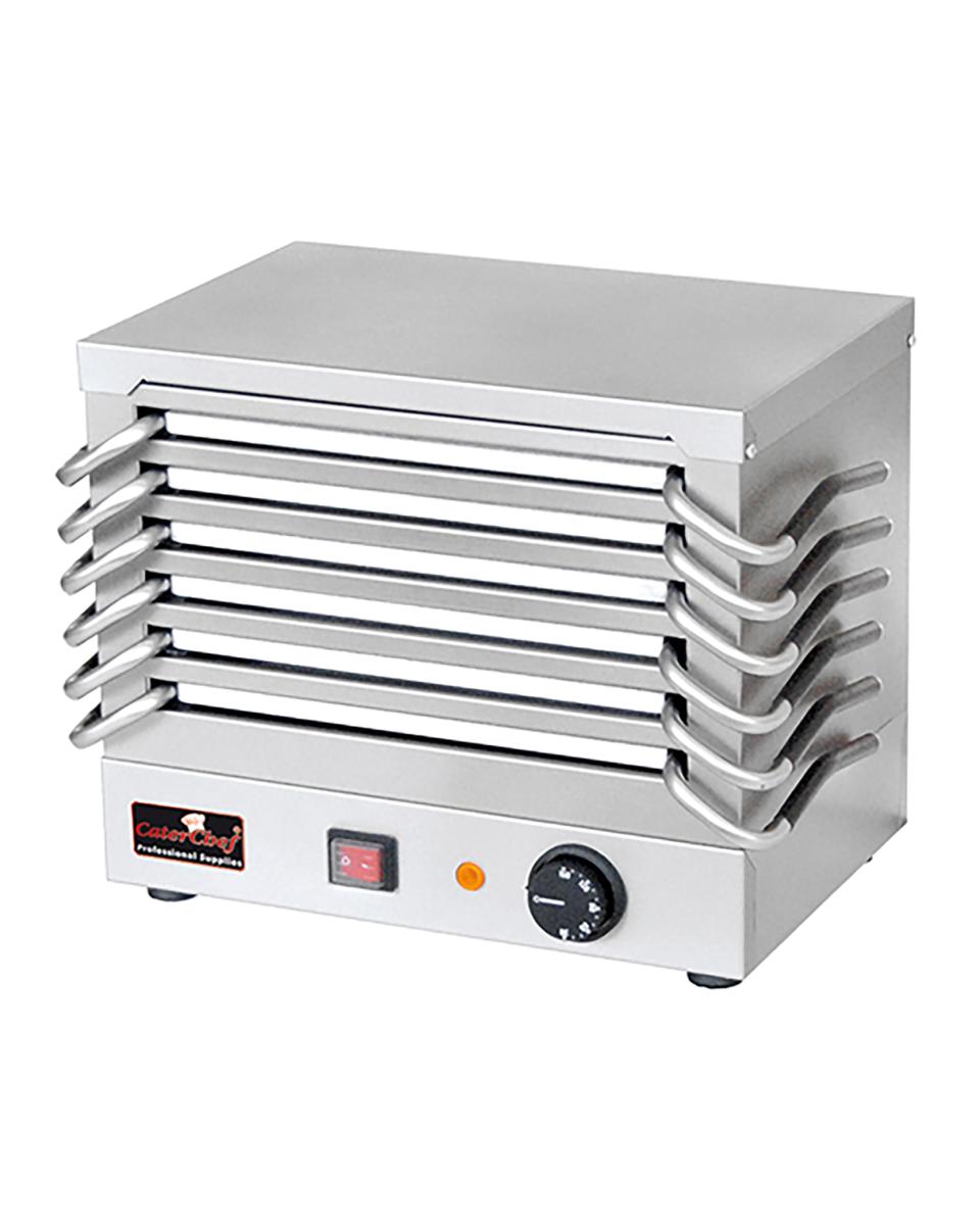 Platen Rechaud - H 31 x 36.5 x 24.5 CM - 13.5 KG - 220 - 240 V - 800 W - RVS - +30°C / +150°C - Caterchef - 508115