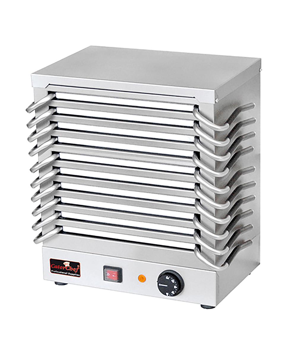 Platen Rechaud - H 43 x 36.5 x 24.5 CM - 19.7 KG - 220 - 240 V - 1000 W - RVS - +30°C / +150°C - Caterchef - 508120
