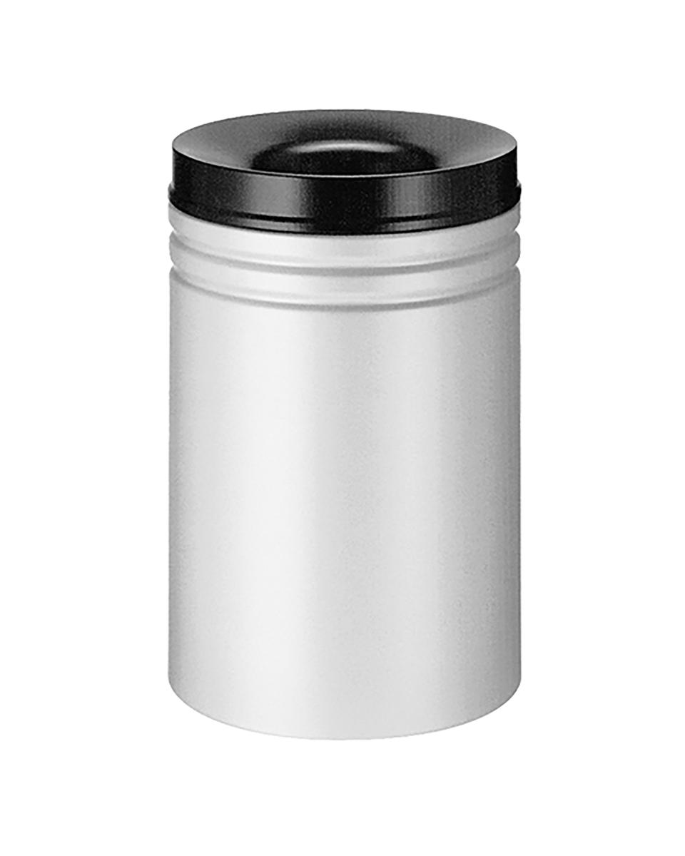 Afval Container - H 72.5 CM - 6.24 KG - Ø29.5 CM - Metaal - 50 Liter - 541005