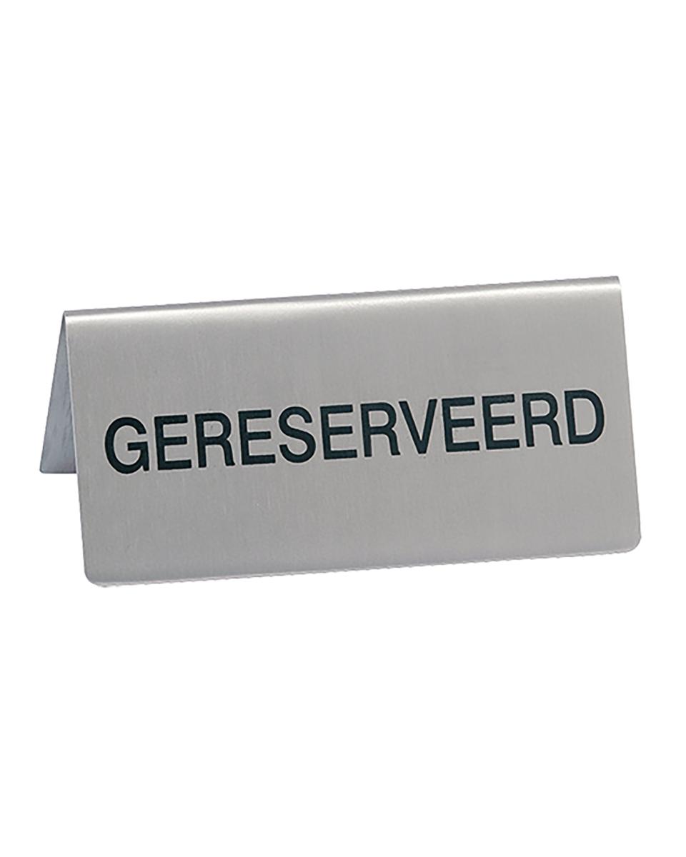 Tafelbord - H 4.5 x 10 CM - 0.06 KG - RVS - 705060
