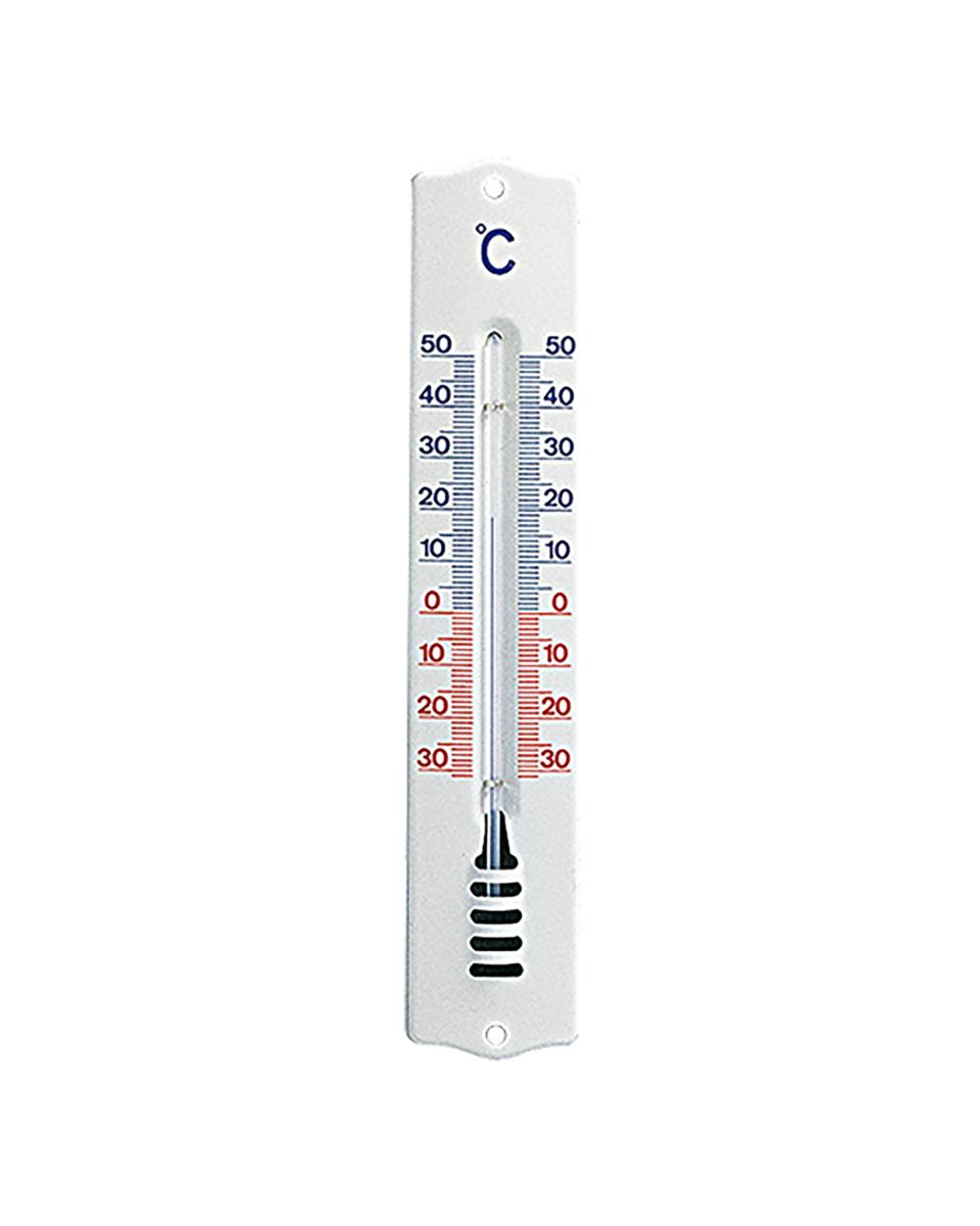 Koelcel-Thermometer - H 22.7 x 4.3 CM - 0.06 KG - Geiëmailleerd - -30°C / +50°C - 843001