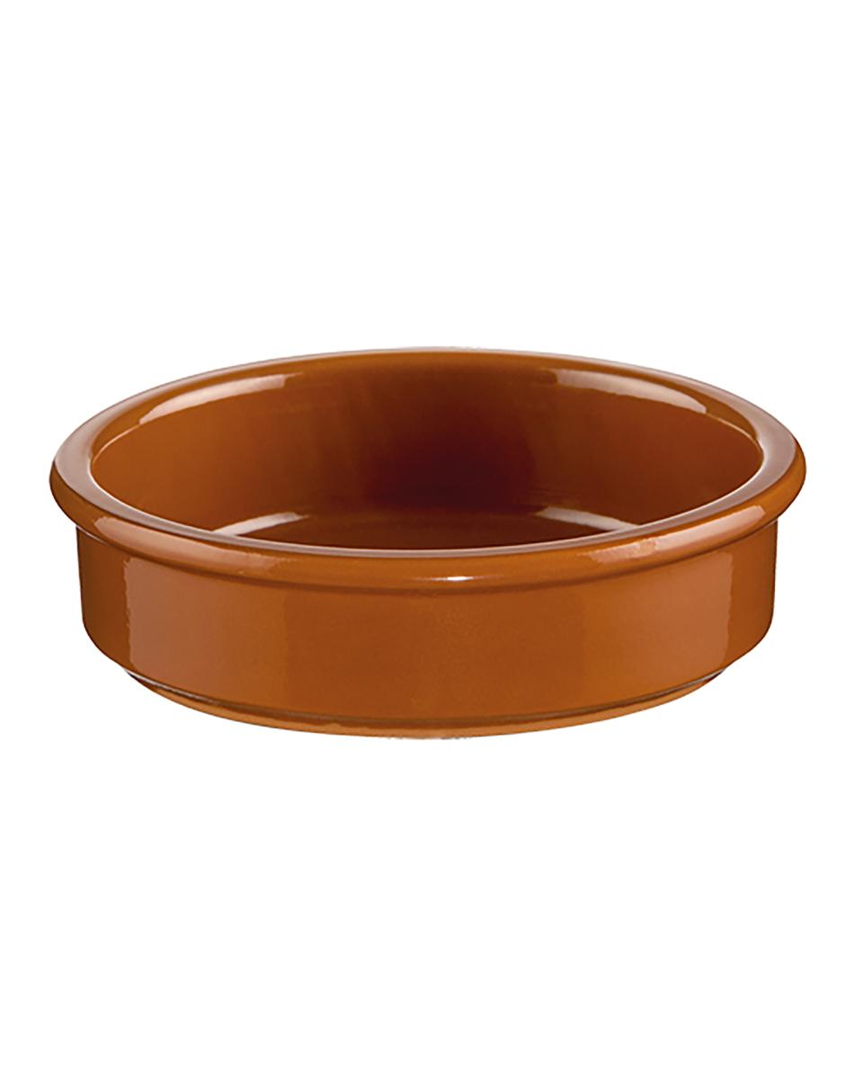 Cocotte - H 3 CM - 0.15 KG - Ø11.5 CM - Aardewerk - Terracotta - 0.175 Liter - Regas - 540101