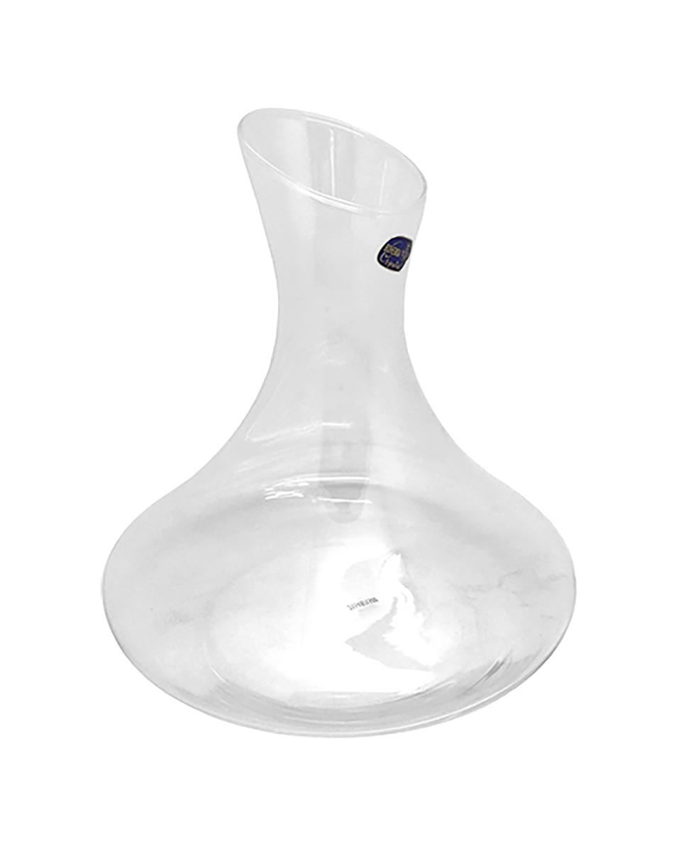 Wijndecanteer Karaf - H 22 CM - 0.65 KG - Ø21 CM - Glas - 1.5 Liter - Vin Bouquet - 220022