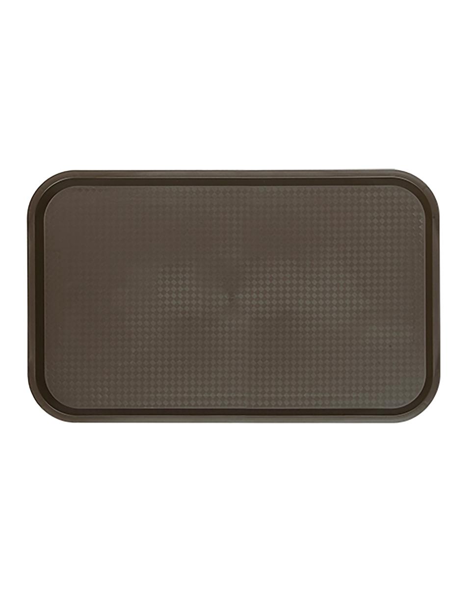 Dienblad - 1/1 GN - H 2 x 52 x 32.5 CM - Polypropyleen - Bruin - Caterchef - 430171