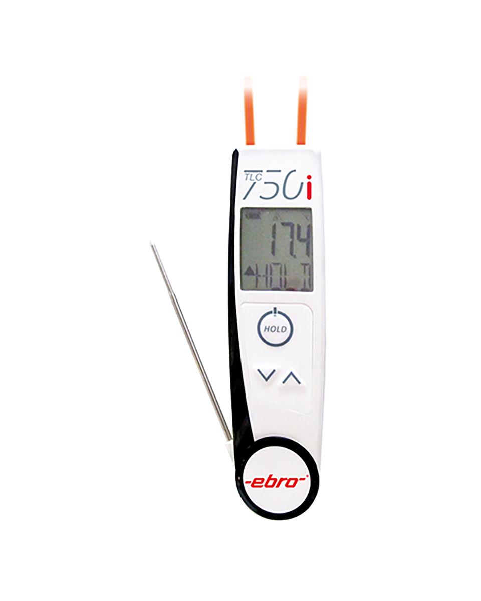 Kern-Temperatuurmeter - H 2.3 x 4.4 CM - 0.1 KG - 16.95 CM - Acrylonitril-Butadieen-Styreen (Abs) - -50°C / +250°C - Ebro - 926005