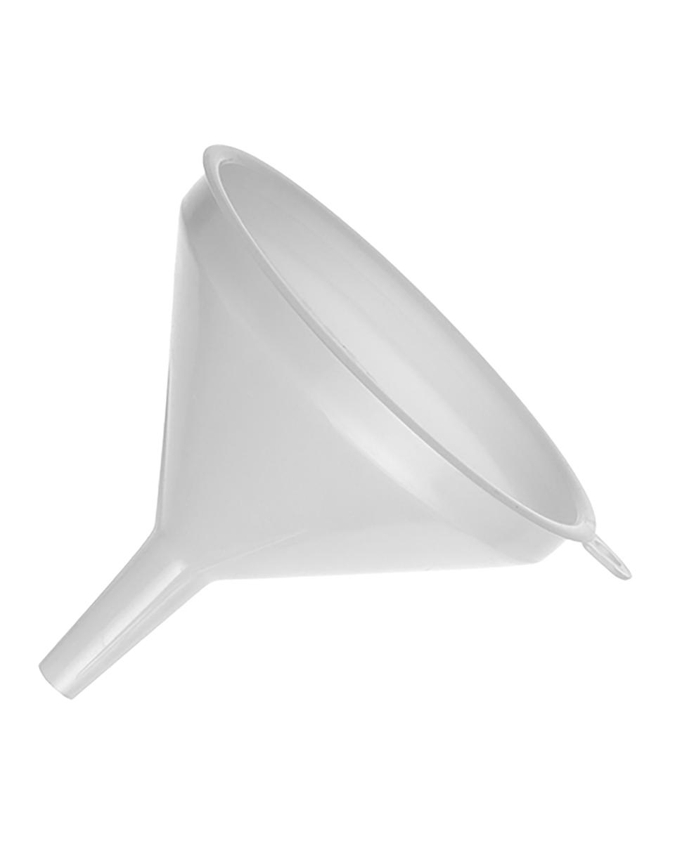 Trechter - H 12 CM - 0.03 KG - Ø12 CM - Polyethyleen - Wit - 956032
