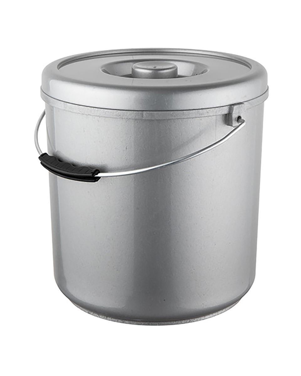 Emmer - H 30 CM - 0.86 KG - Ø29 CM - Polypropyleen - Wit - 15 Liter - 956051