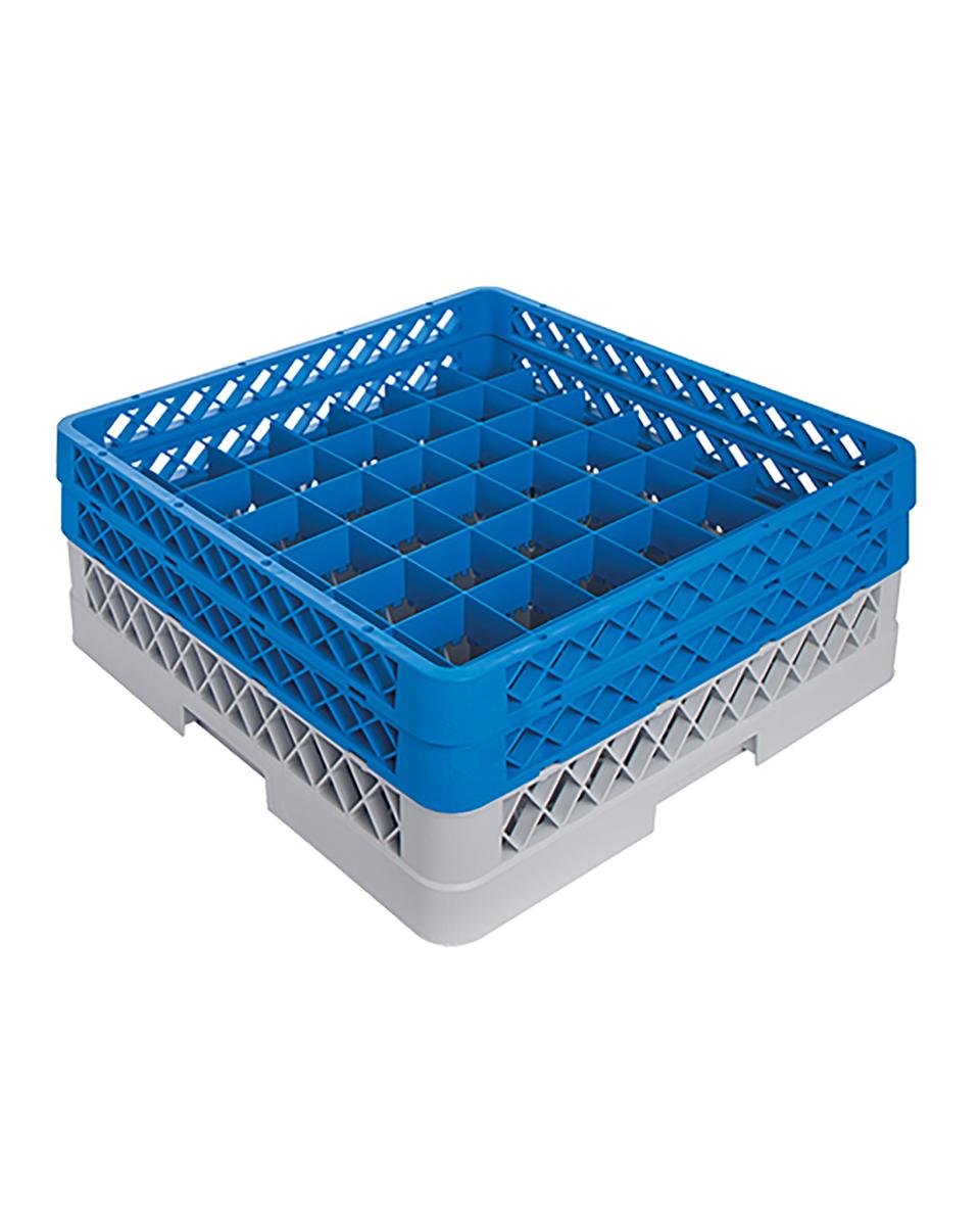 Bekerglazenkorf - H 18 x 50 x 50 CM - 0.01 KG - Polypropyleen - Bekerglazenkorf - CaterRacks - CR4912