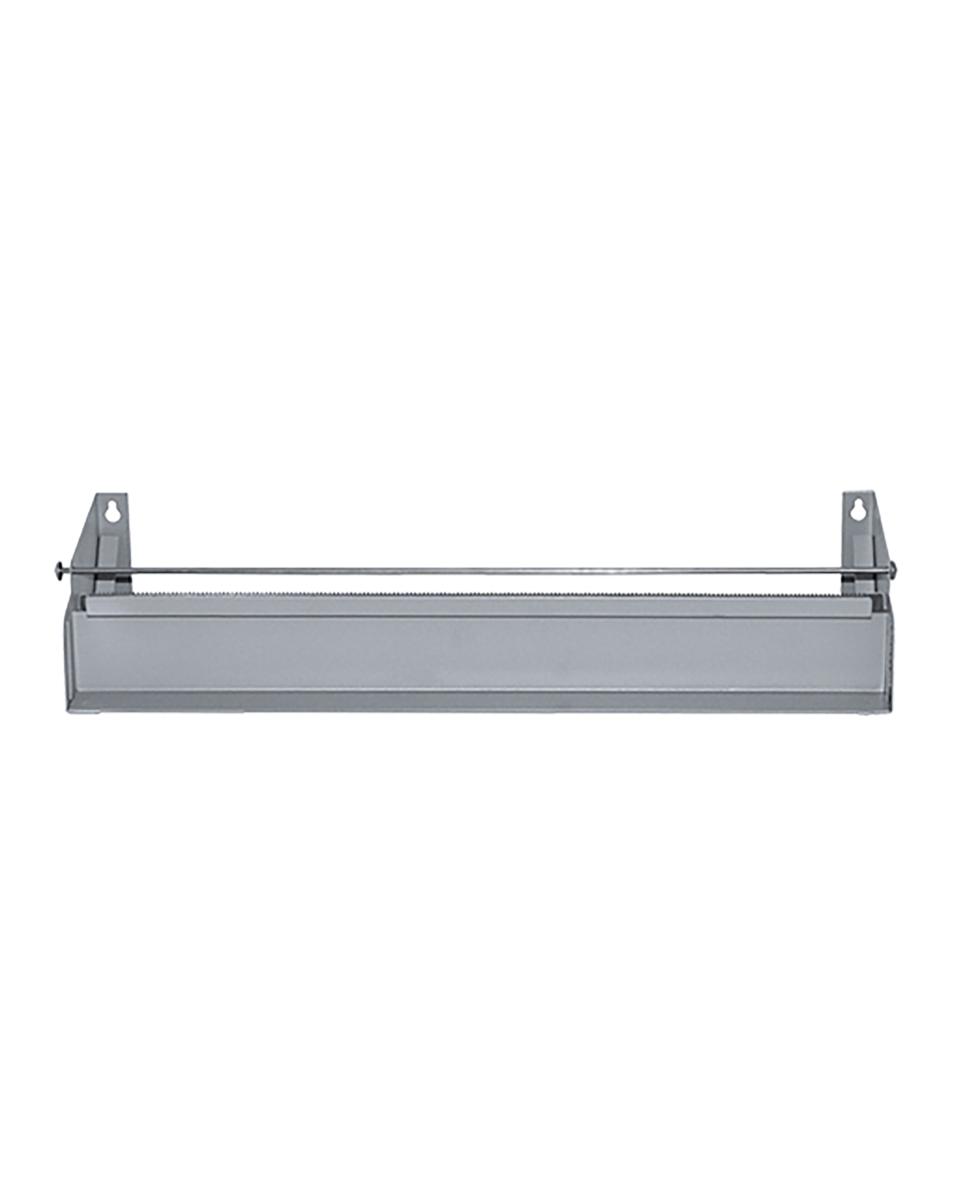 Folie-Dispenser - H 9 x 50 x 17 CM - 1.2 KG - Metaal - 075045