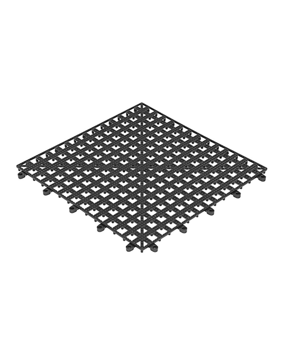 Glas-Afdruipmat - H 1.5 x 33 x 33 CM - 0.26 KG - Polypropyleen - 130065