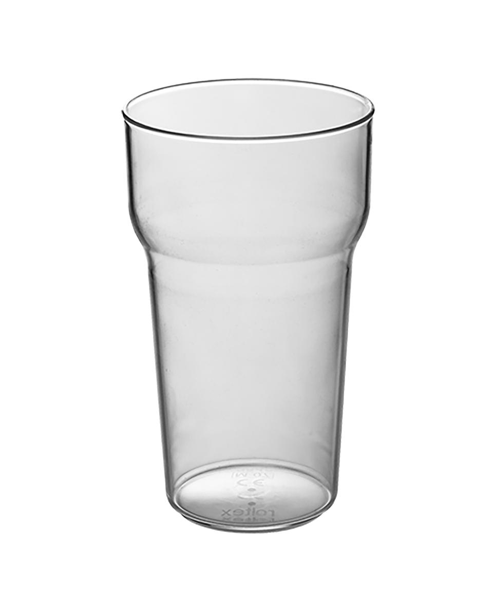 Bier Glas - H 11.8 CM - 0.04 KG - Ø7 CM - Polycarbonaat - 0.28 Liter - Roltex - 230022