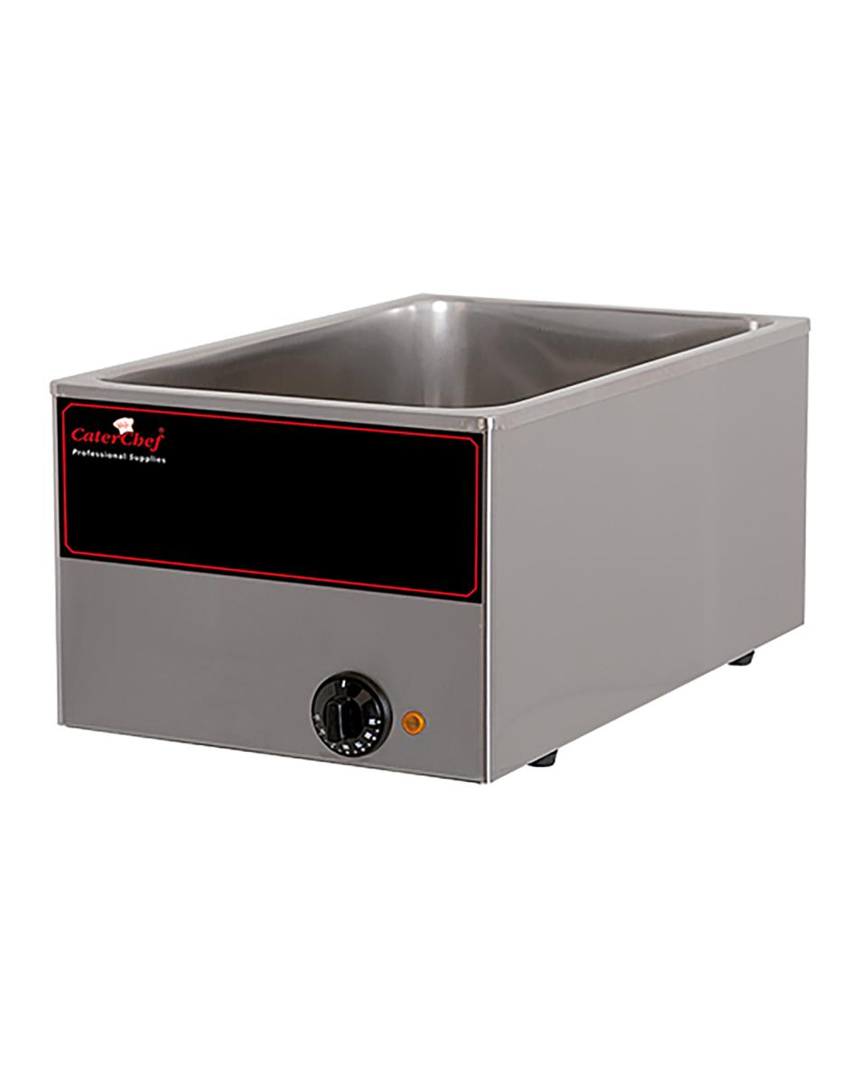 Bain Marie - H 24.5 x 34.5 x 54.5 CM - 6.915 KG - 220 - 240 V - 1000 W - RVS - Caterchef - 508030