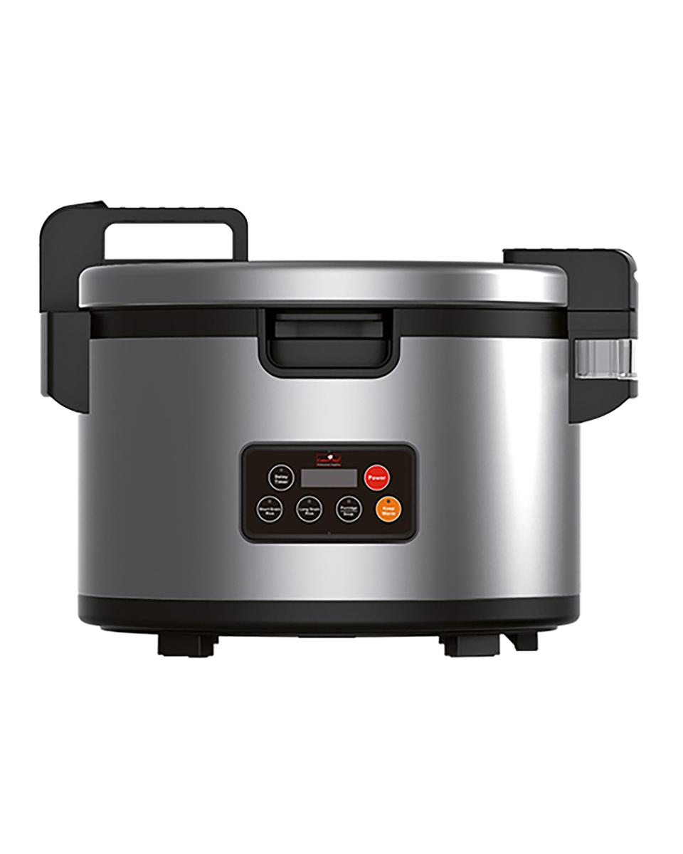 Rijstkoker - H 41.7 CM - 14.4 KG - Ø46 CM - 220 - 240 V - 2600 W - RVS - 8.2 Liter - Caterchef - 688087